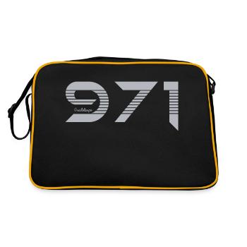 Guadeloupe 971 - Sac Retro - noir/or - Dos