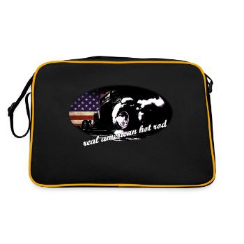 hot_rod_1 - Sac Retro - noir/or - Dos