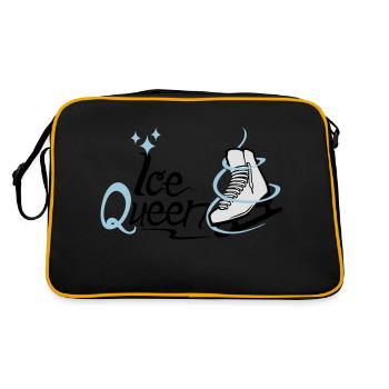 Ice Queen - Retro Bag - black/gold - Back