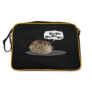 Thick Seal / Chubby Seal - Retro Bag - black/gold - Back