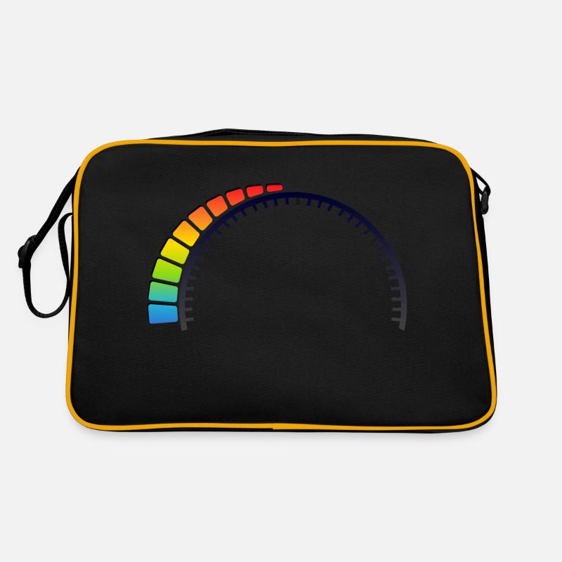 compteur vitesse monter puissance energie Sac Retro