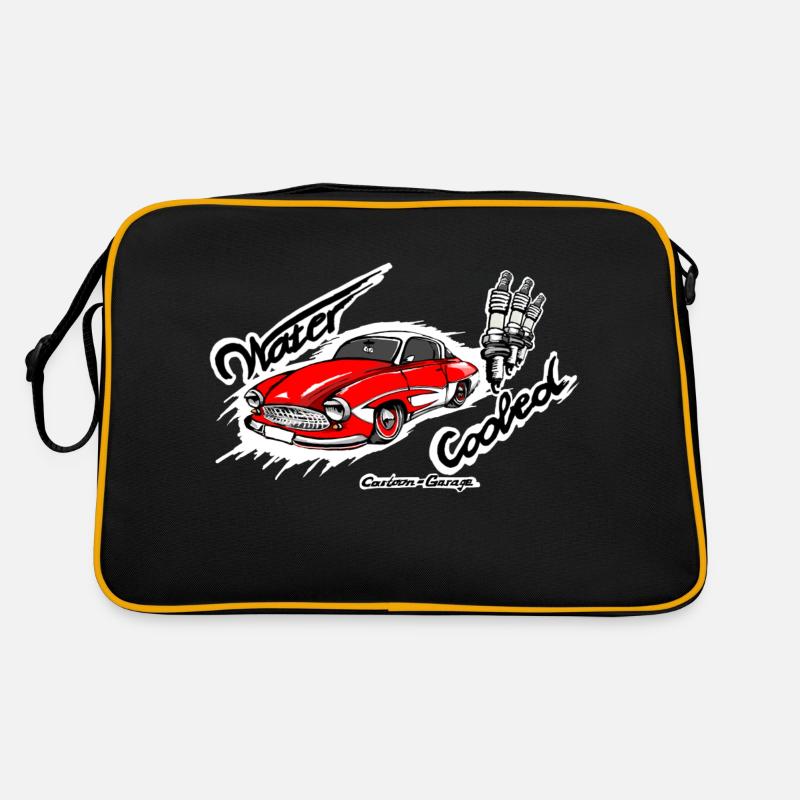 311 Coupé - Retro Tasche - Schwarz/Gold