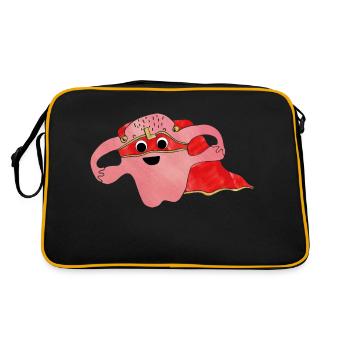 SuperLiv - Sac Retro - noir/or - Dos