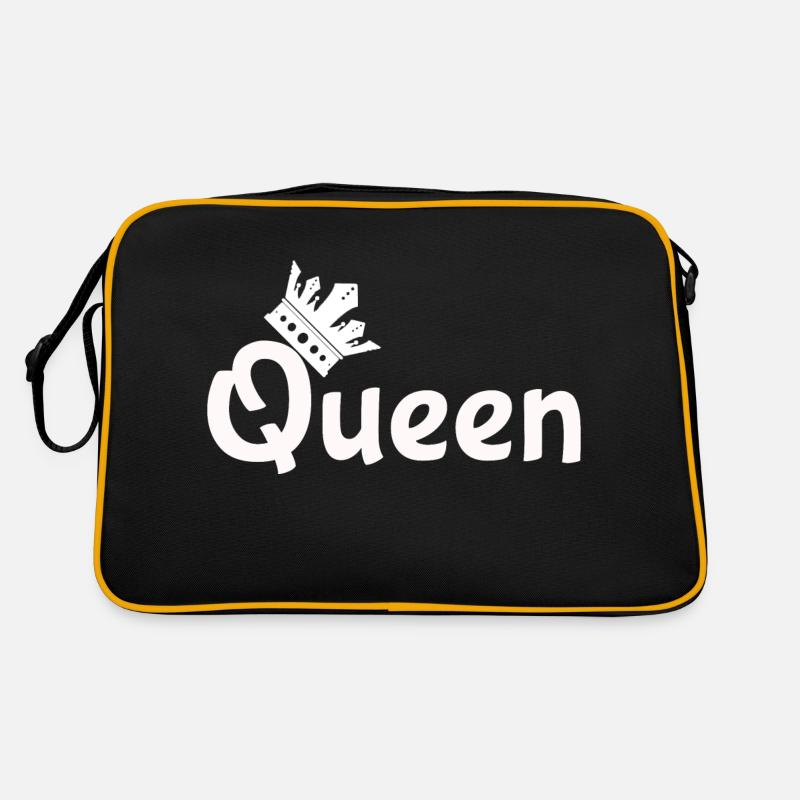 Liebe King Queen Retro Tasche