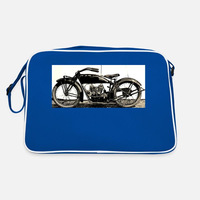Motorrad Oldtimer Retro Tasche