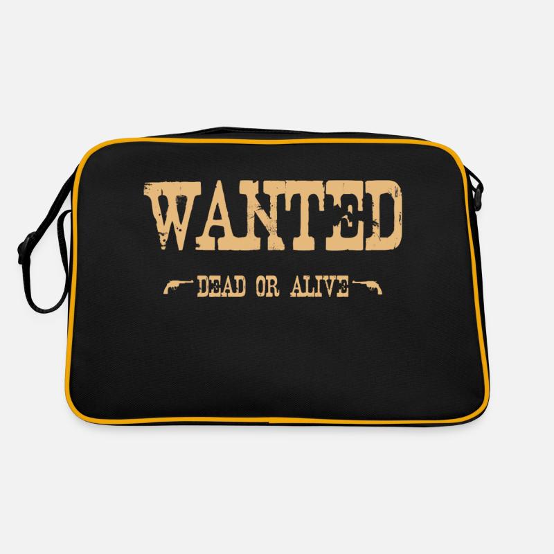 Wanted - Dead or alive Sac Retro