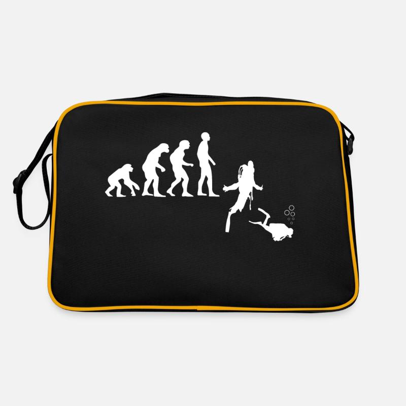 Diving Dive plonger Sac Retro