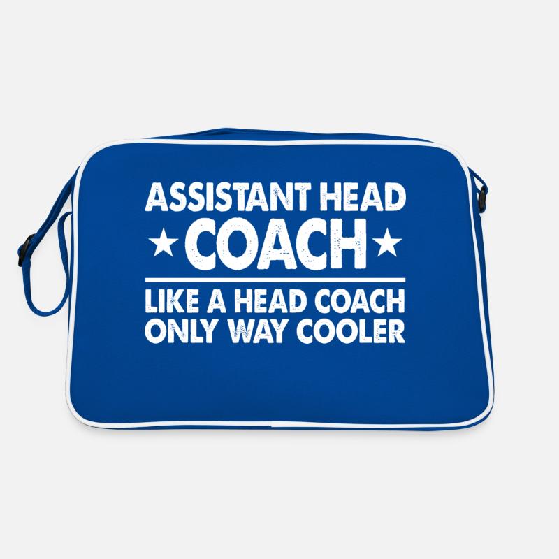 Assistant Head Coach - Wie ein Head Coach Fun Geschenk Retro Tasche