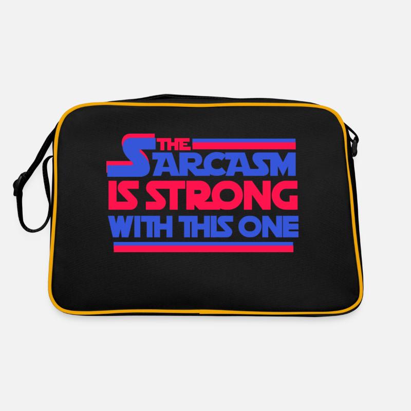 Le sarcasme est fort avec celui-ci Sac Retro