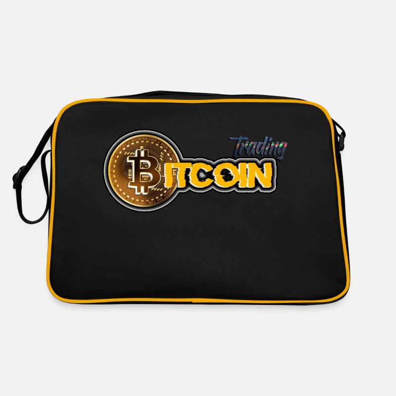 Bitcoin Trading Retro Tasche