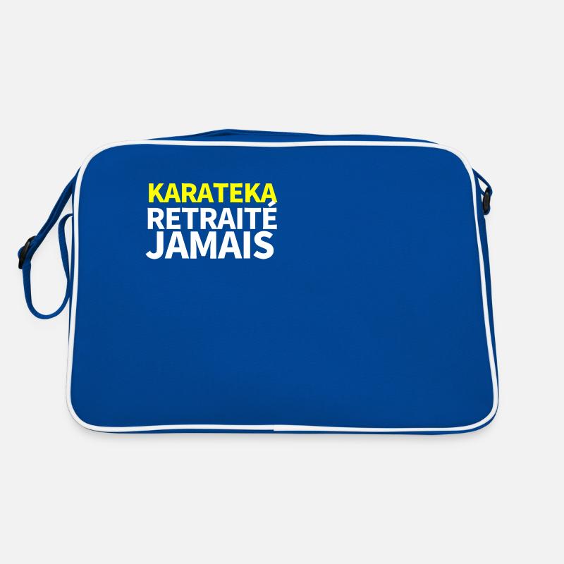 Karateka im Ruhestand - Karate Geschenkidee Retro Tasche