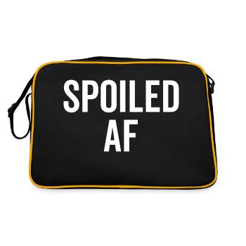 AF gâté - Sac Retro - noir/or - Dos