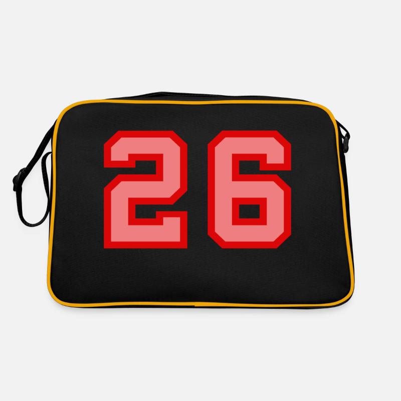 Cool Retro Retrostyle Numéro de maillot numéro de dos Sac Retro