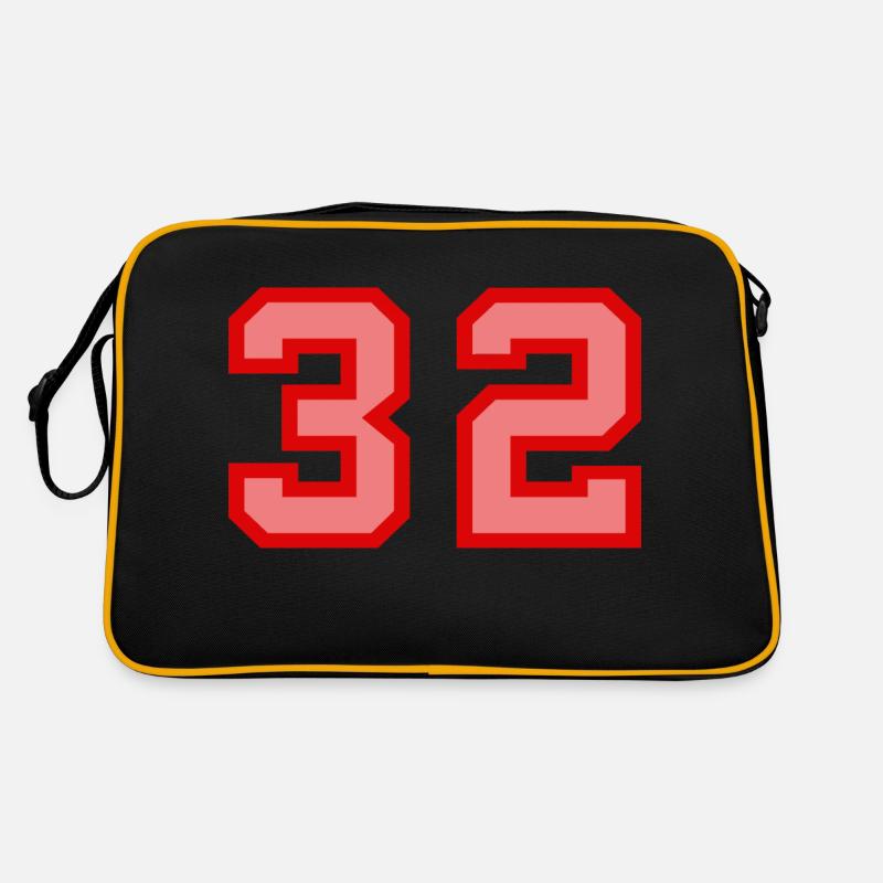 Cool Retro Retrostyle Numéro de maillot numéro de dos Sac Retro
