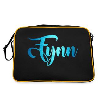 Fynn - Sac Retro - noir/or - Dos