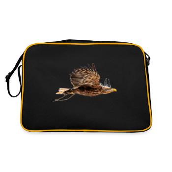 fractalius eagle 2 - Sac Retro - noir/or - Dos
