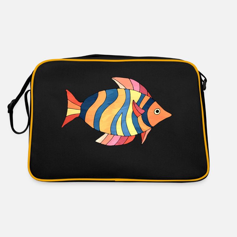 Fisch Retro Tasche