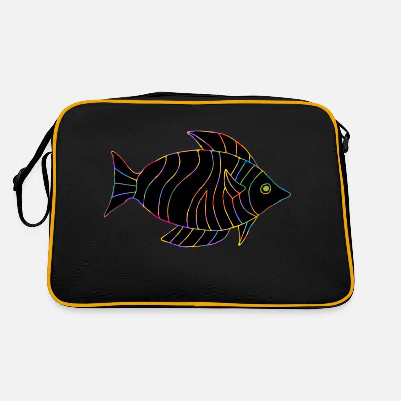Fisch Retro Tasche