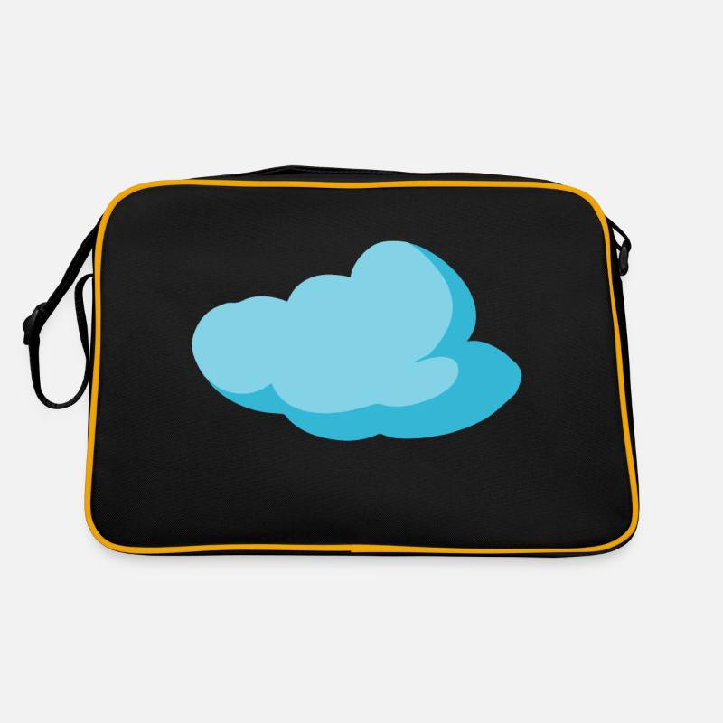 Cloud Blue Cloud Sky Gift Idea Retro Bag