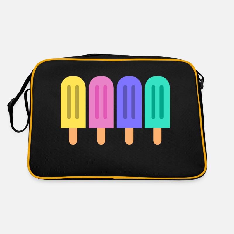 Buntes Eis Retro Tasche