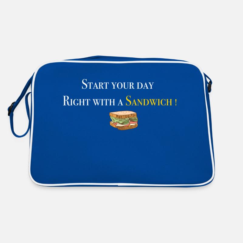 Start with Sandwich 2 Retro Tasche