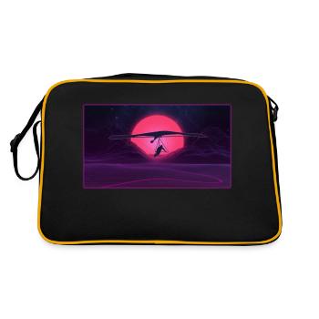 Hang glider hang glider Delta glider - Retro Bag - black/gold - Back