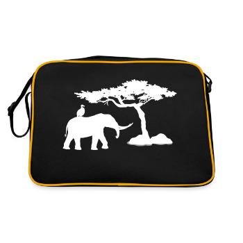 Safari Zoo Animal Safari Zoo - Retro Bag - black/gold - Back