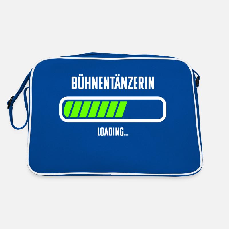 Bühnentänzerin Beruf Loading Ladebalken Retro Tasche