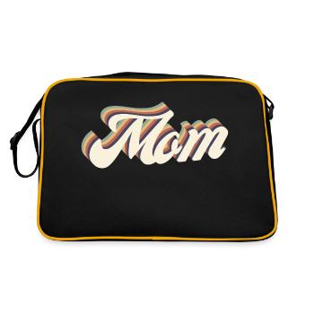 mom vintage - Sac Retro - noir/or - Dos
