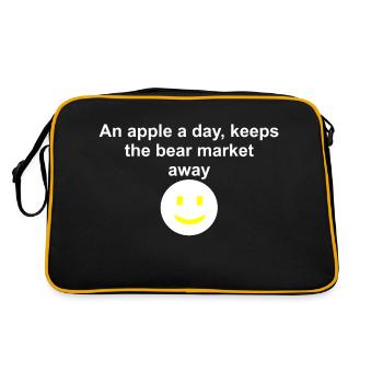 - 70% Day of the dead - Retro Bag - black/gold - Back