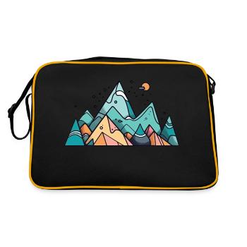 Mountain - Retro Bag - black/gold - Back