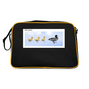 Charlatan de canard - Sac Retro - noir/or - Dos