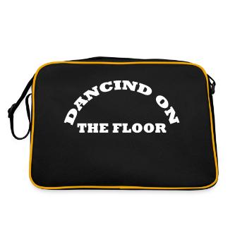 Dancing Dance Music - Retro Bag - black/gold - Back