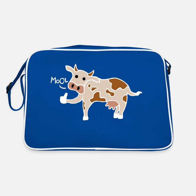 Mool / Cool Cow Thumbs Up (Blanc) Sac Retro