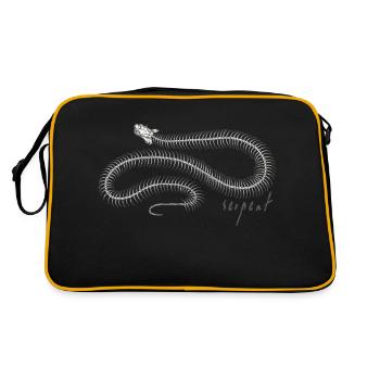 Serpent - Sac Retro - noir/or - Dos