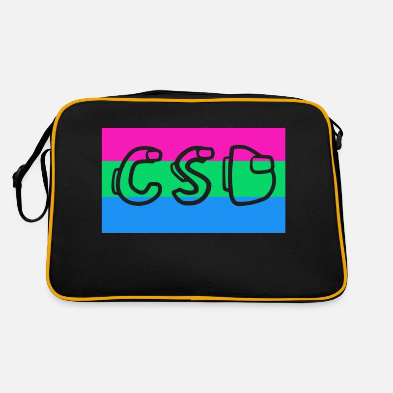 Polysexual Pride Flag CSD Retro Bag