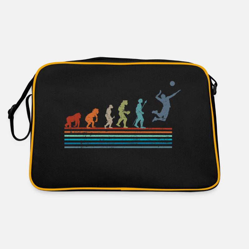 Retro-Vintage-Cricket-Evolution Retro Tasche