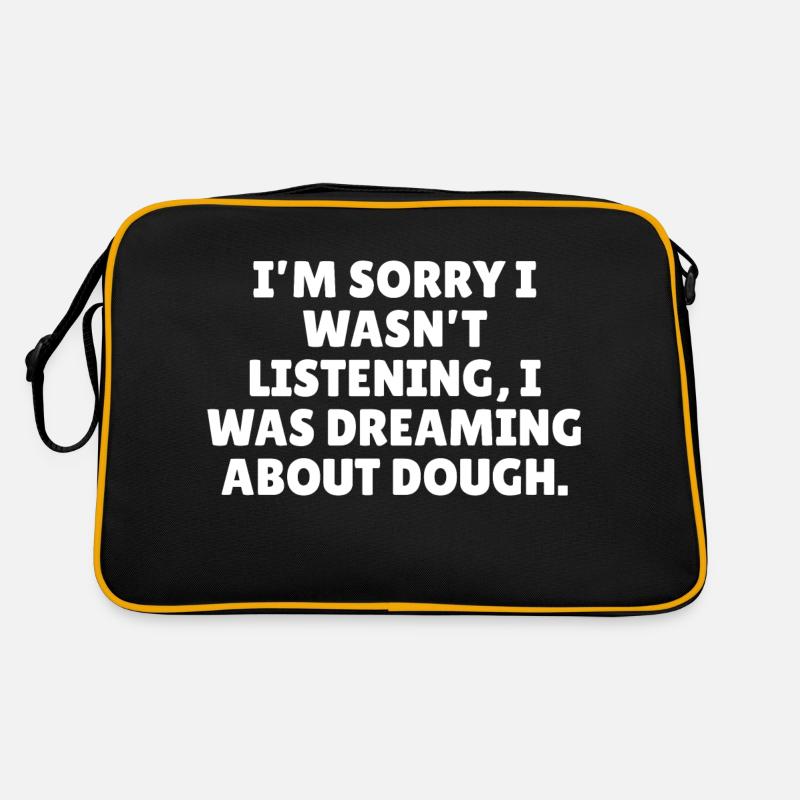 Funny baking slogan Retro Bag