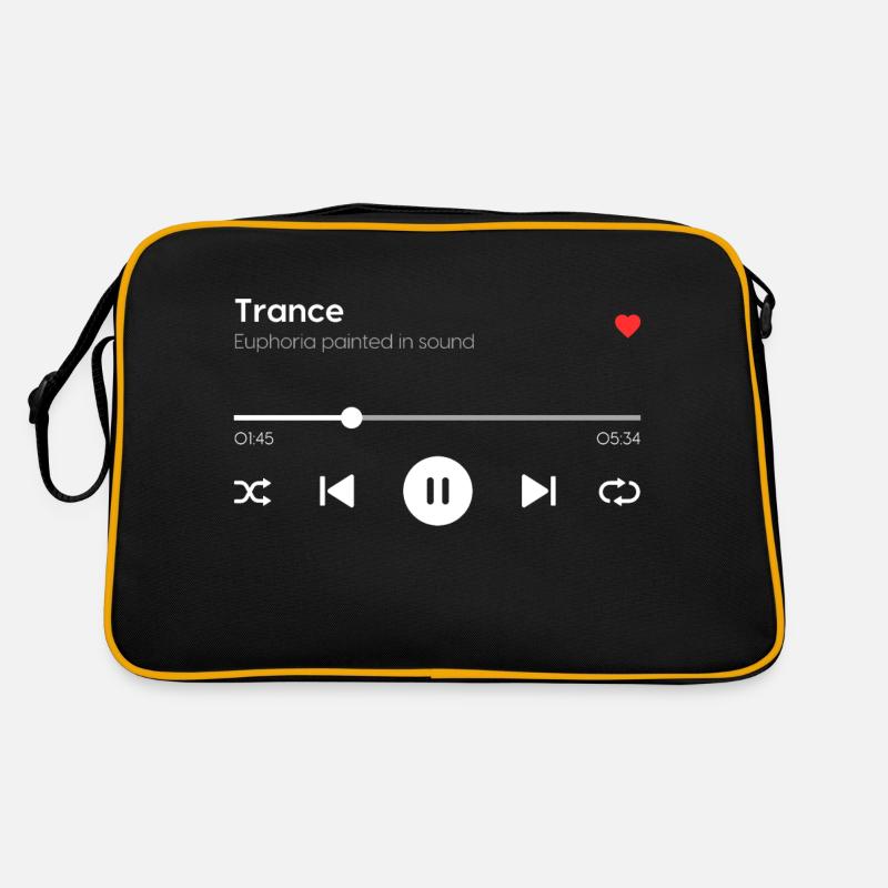 Transe - Sac Retro - noir/or