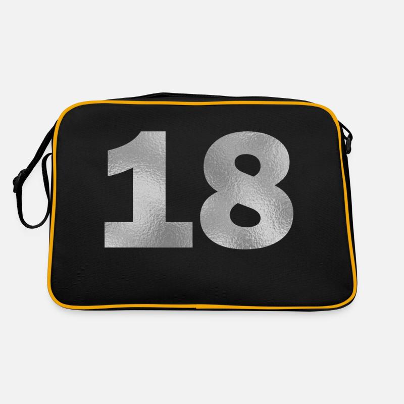 Birthday 18 years Retro Bag