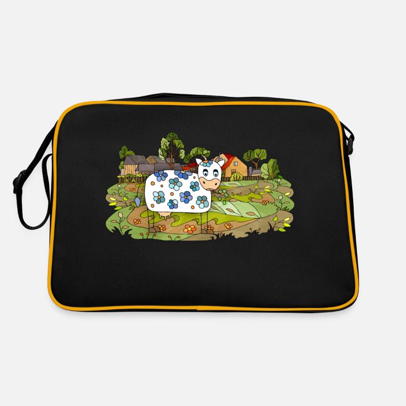 Kuh Retro Tasche