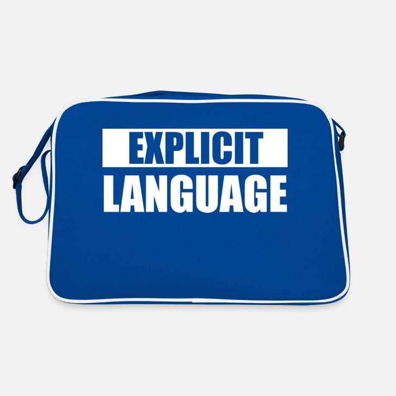 Explicit language Retro Bag