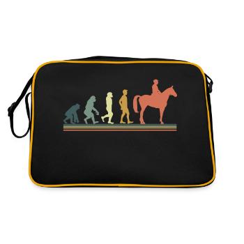 Evolution cheval - Sac Retro - noir/or - Dos