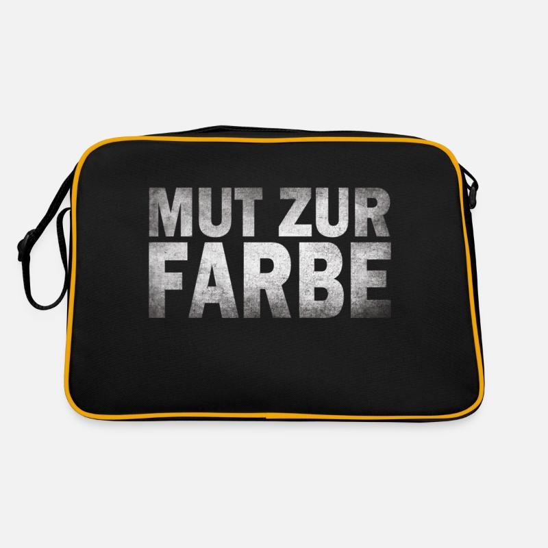 Courage to use colour Retro Bag