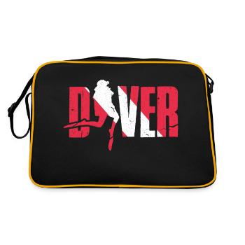 Plongeur Exploration sous-marine Plongée profonde - Sac Retro - noir/or - Dos