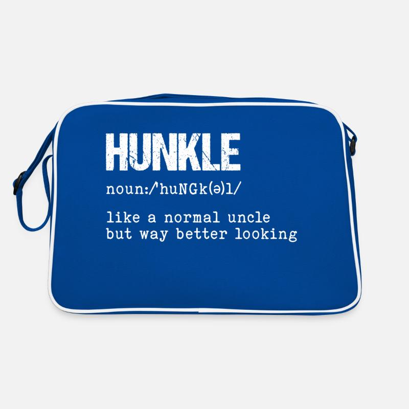 Hunkle comme un oncle normal mais beaucoup plus beau Sac Retro