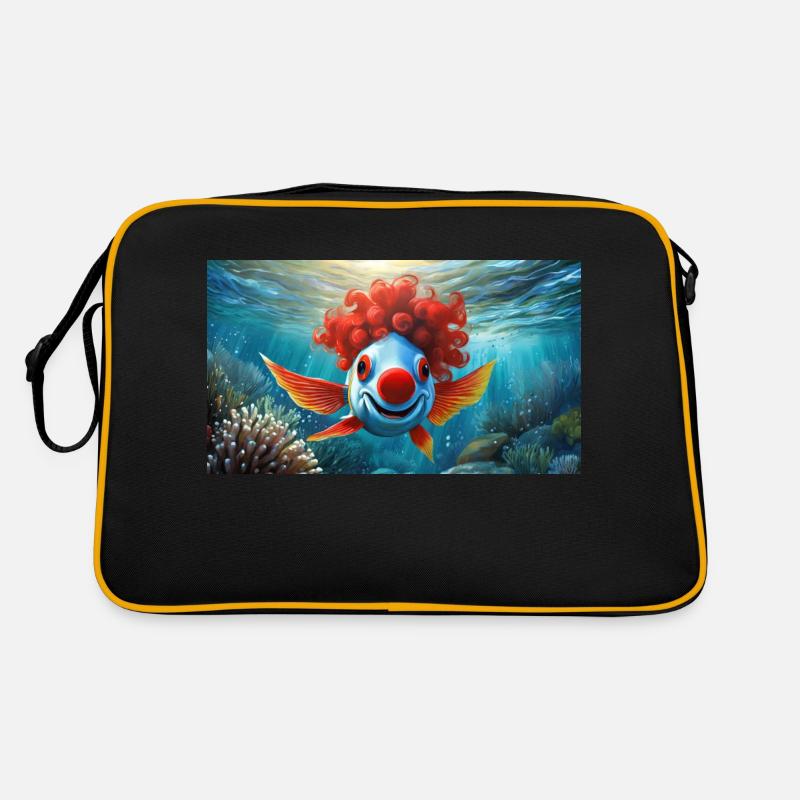 Pun ambiguous german expression - Clownfisch Retro Bag