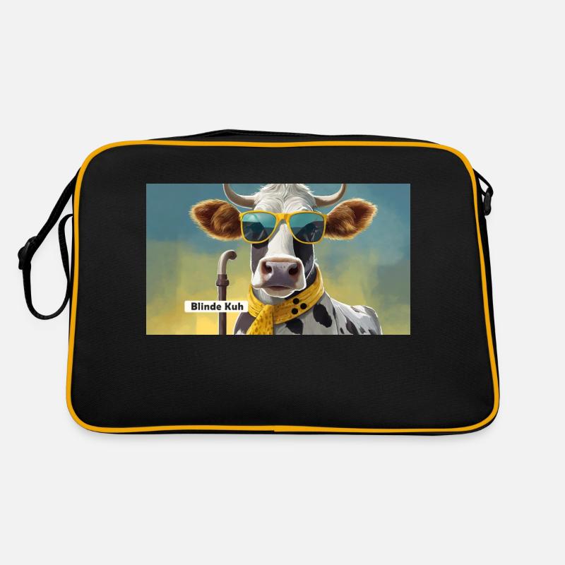 Jeu de mots : expression ambiguë – Blinde Kuh (vache aveugle) Sac Retro