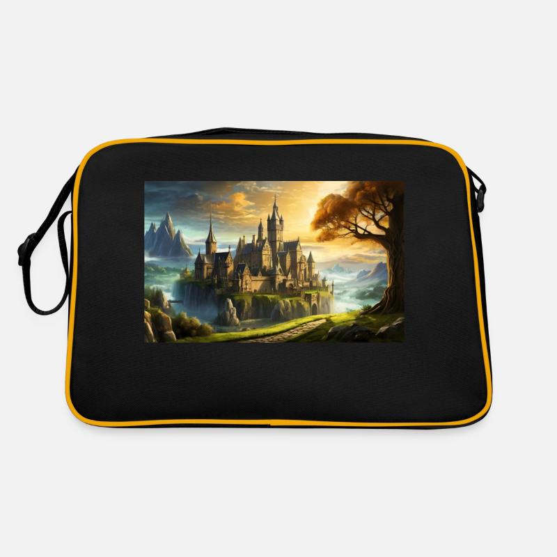 wunderschöne mythische Orte – Avalon Retro Tasche