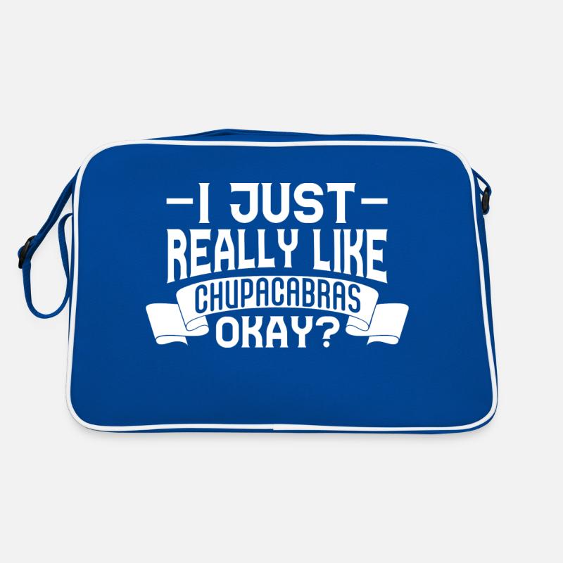 J’aime vraiment les chupacabras, d’accord Sac Retro